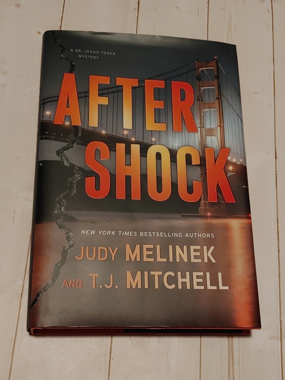 Aftershock Adult Mystery novel Fiction Book By Judy Melinek T.J. Mitchell